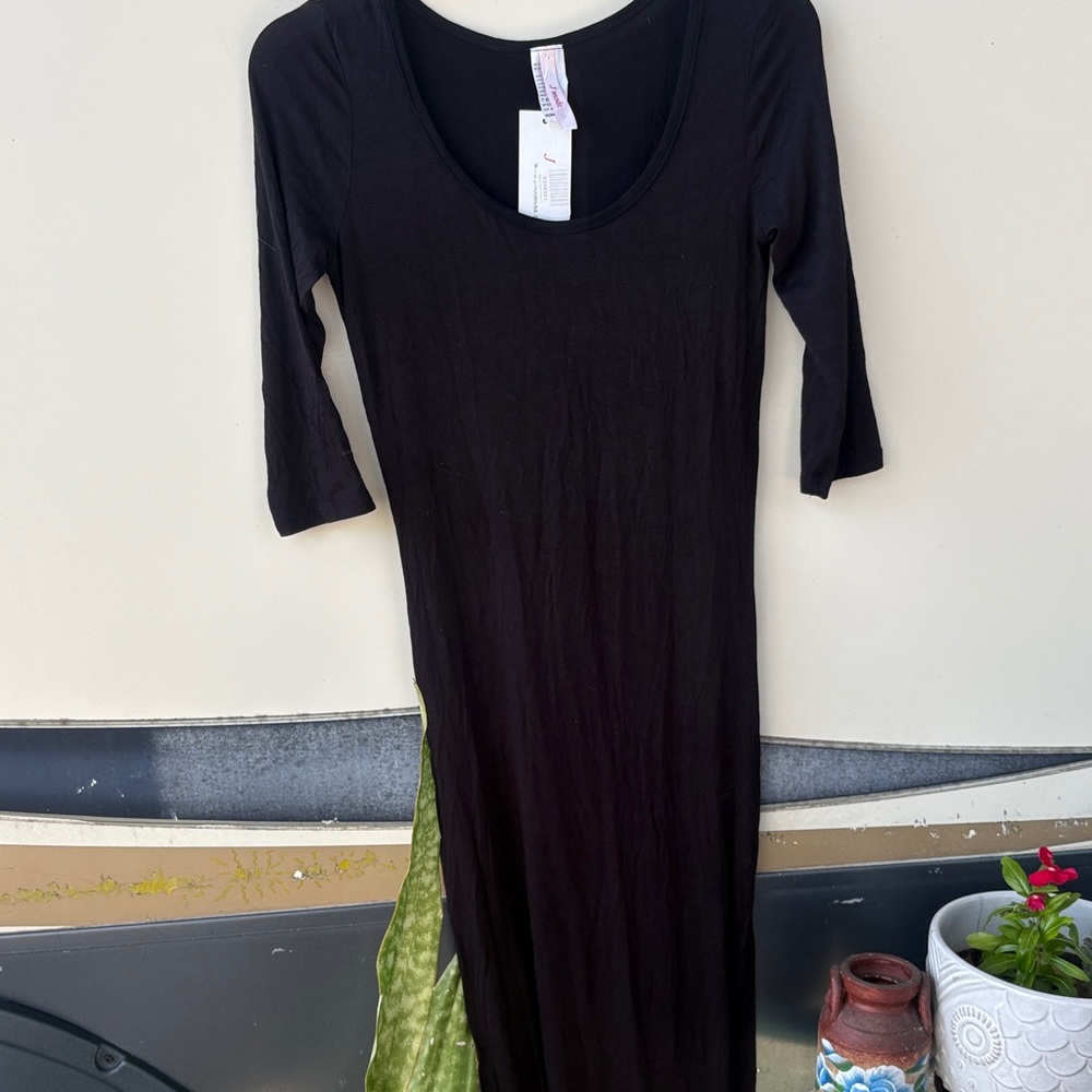 Elegant Black Women's Dress